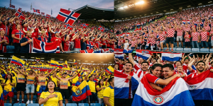 Del rugido vikingo a la marea tricolor: las aficiones que están ganando el Mundial fuera de la cancha